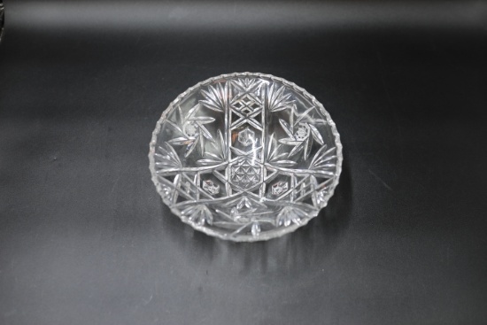 Crystal Footed Bowl