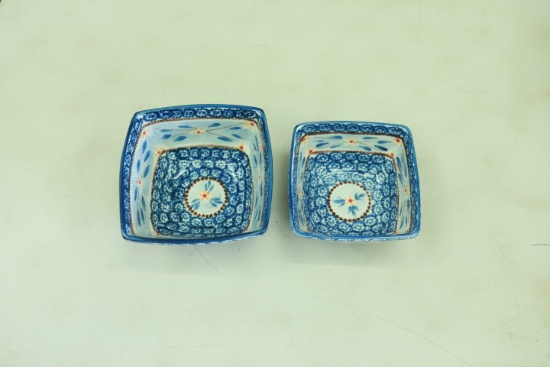 Temptations 2 Square Bowls