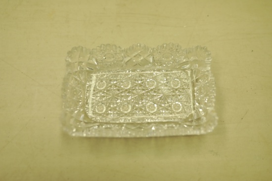 Cut Glass Tray