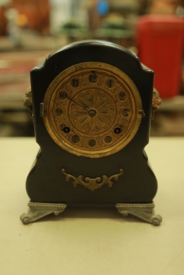 Waterbury Cast Iron Mantle Clock