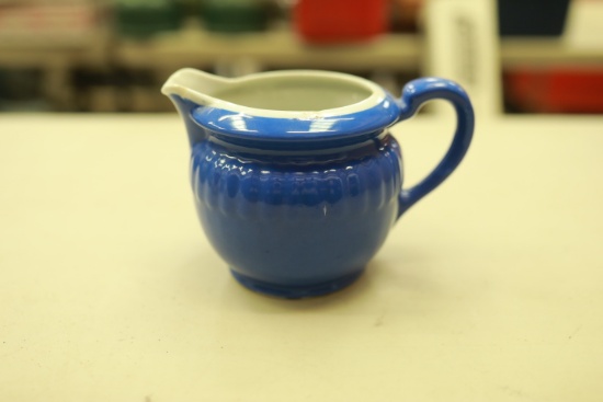 Japanese Blue Porcelain Pitcher