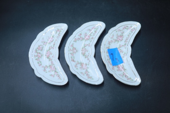 3 Bavarian Bone Trays