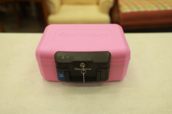 Pink Sentry Safe