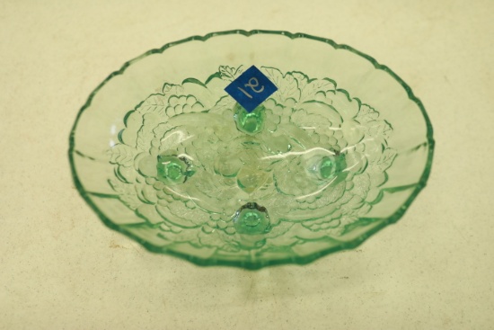 Oval Glass Bowl