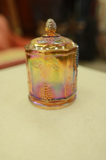Carnival Glass Candy Bowl