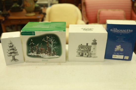 4 Department 56 Collectibles