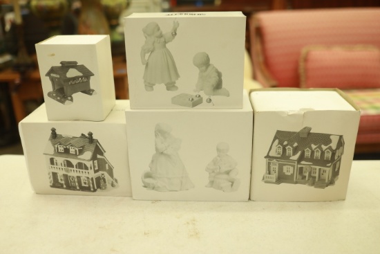 5 Department 56 Collectibles