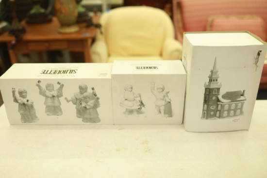3 Department56 Collectibles