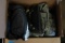 Box of Harley Gear & Misc Motorcycle Gear