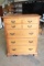 Maple 4 Drawer Chest