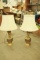 Pair of Brass Lamps