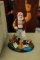Danbury Mint Redskins Santa Figurine
