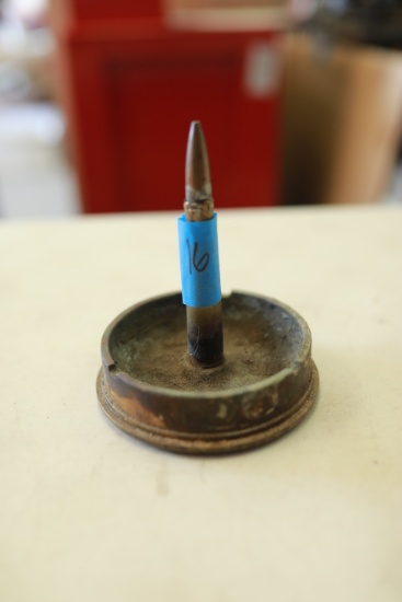 Tramp Art Ashtray