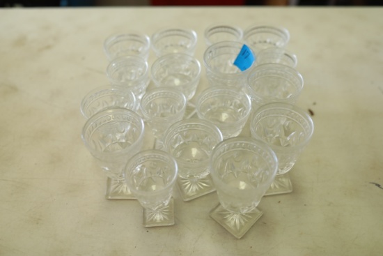 17 Imperial Cape Cod Pattern Stems