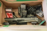 Box of Model Train Accessories