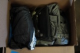 Box of Harley Gear & Misc Motorcycle Gear