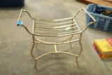 Metal Vanity Bench