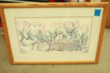 Framed Rabbit Print