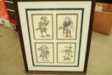 Framed Rabbit Print