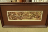 Framed Soldier Print