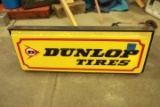 Dunlop Tires Illuminated Sign