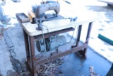 Union Special Sewing Machine on Stand