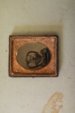 Tin Type Baby Photo