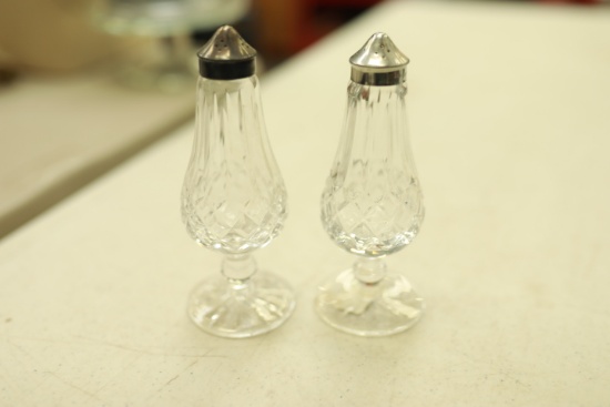 Pair of Waterford Salt & Pepper Shakers