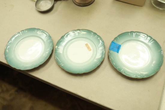 3 Haviland Limoge Plates