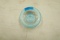 Blue Glass Candleholder