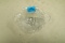 Cambridge Glass Capri Pattern Divided Dish