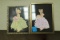 2 Victorian Lady Framed Cut-Outs