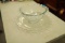 Heisey Lariat Pattern Punch Bowl & Tray