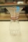 Blenko Glass Vase with Cranberry Glass Accents
