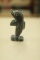 Carved Stone Dolphin Figurine