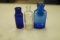3 Antique Medicine Bottles