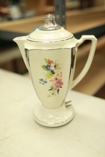 Vintage Porcelier Electric Coffee Pot