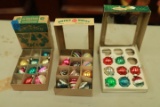 3 Boxes of Shiny Brite Christmas Ornaments