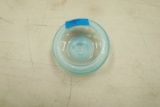 Blue Glass Candleholder