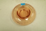 Amber Elegant Depression Glass Bowl