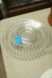 3 Candlewick Plates