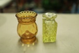 2 Glass Vases