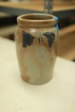 Antique Blue Glazed Crock