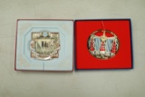 2 Whitehouse Ornaments