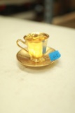 Bavarian Gold Wash Cup & Saucer