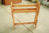 Pine Quilt Rack