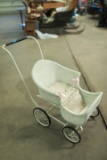 Antique Wicker Stroller