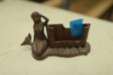 Cast Iron Mermaid Card Holder