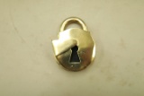 Brass Lock Style Ashtray