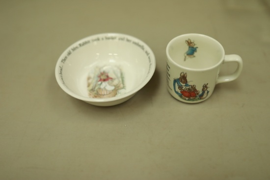 Wedgwood Peter Rabbit Cup & Bowl